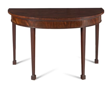 A George III Mahogany Console Table