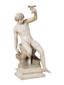 Percival Ball (English, 1845-1900) Bacchus