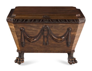 A Regency Mahogany Cellarette