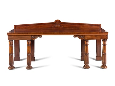 A Regency Style Mahogany Serving Table
