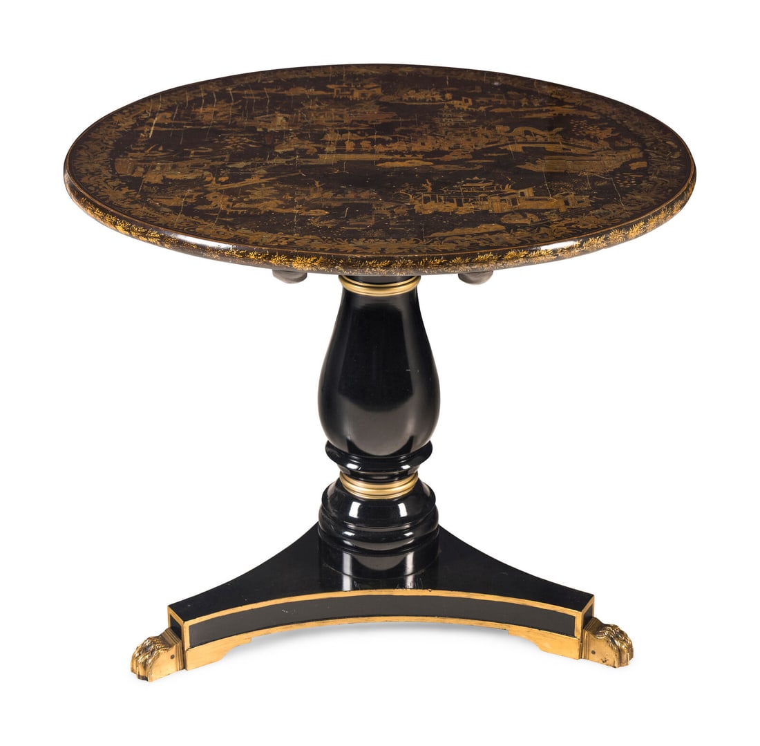 A Chinese Export Lacquer Table (1 of 4)