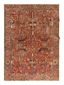 A Heriz Rug