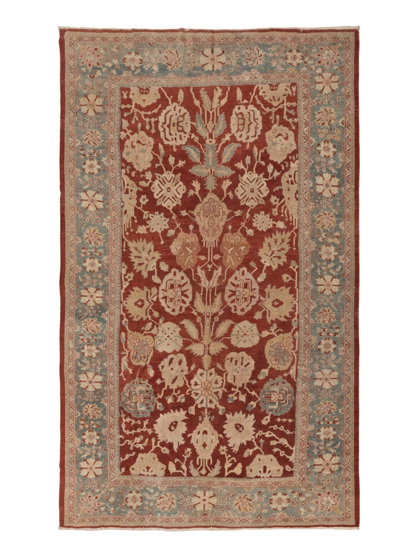 An Amritsar Rug: An Amritsar Rug Circa 1900 13 feet 9 inches x 10 feet 3 inches. Property from a Private Collection This lot is located in Chicago.