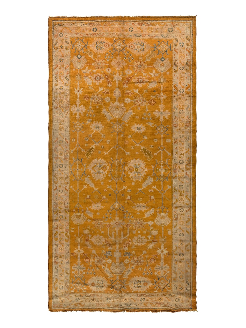 An Oushak Corridor Carpet (1 of 3)
