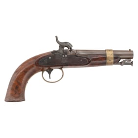 Ames Model 1842 Box Lock Navy Pistol