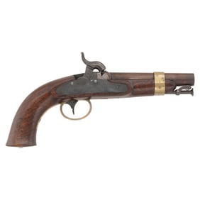 Ames Model 1842 Box Lock Navy Pistol