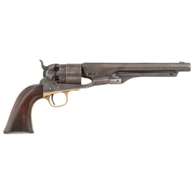 Martially Marked Colt Model 1860 Army Revolver with Factory Letter