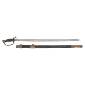 Leech & Rigdon CS Inside Guard Marked Staff & Field Officer's Sword