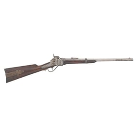 Transitional Sharps New Model 1863 Carbine with Patchbox Stock
