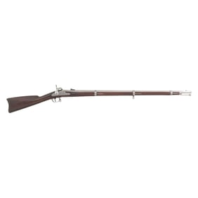 Rare US Model 1861 Contract Rifle Musket by Robinson with W.S. Roberts Stock Mark