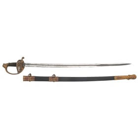 US Model 1850 Staff & Field Officers Sword by Collins & Co