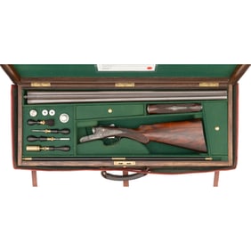 W & C Scott & Son Premier Extra Special 12 Gauge Shotgun in Travel Case