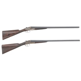 **J. Purdey & Sons Best Quality  Comprised Pair of 12 Gauge Shotguns