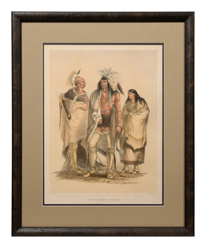 Two George Catlin Etchings (1 of 5)