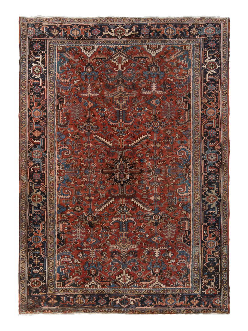 A Heriz Rug