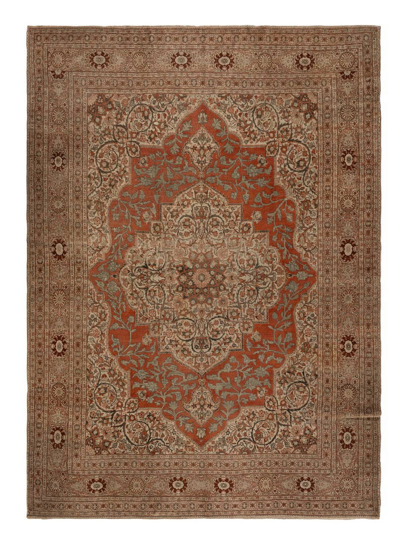A Tabriz Rug
