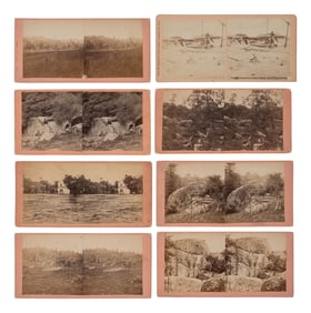 [CIVIL WAR]. Large group of postwar views of the Gettysburg battlefield by C. J. TYSON's, Excelsior