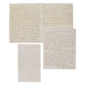 [CIVIL WAR]. War-date letters of Surgeon John T. Walton (1830-1892), 103rd and 78th Pennsylvania