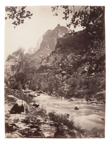 HILLERS, John K. (1843-1925), photographer. A group of 7 photographs of California, Utah, and