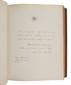 [EARLY PHOTOGRAPHY]. Trio of Yale albums, dated 1856, 1860, & 1868, ft. individual and group