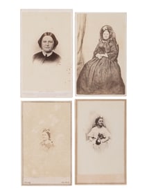 [LINCOLN, Mary Todd (1818-1882)]. A photographic study of Mary Todd Lincoln in 8 CDVs.