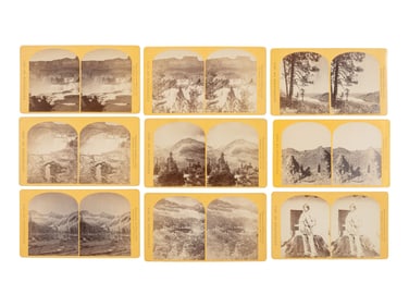 O'SULLIVAN, Timothy (1840-1882) and William BELL (1830-1910), photographers. Complete Set of 50