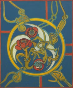 Françoise Gilot (French, 1921-2023) Flower Spell, 1972