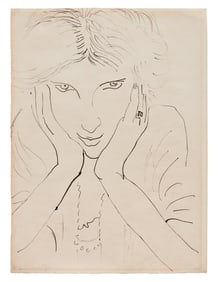Henri Matisse (French, 1869-1954) Femme Accoudée, 1919