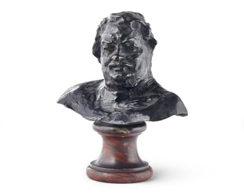 Auguste Rodin (French, 1840-1917) Buste de Balzac (Étude Type C en Buste, Première
