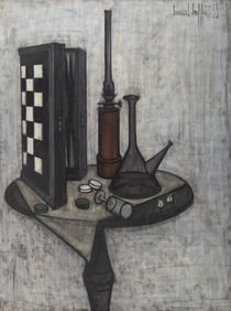 Bernard Buffet  (French, 1928-1999) Le Jacquet, 1955