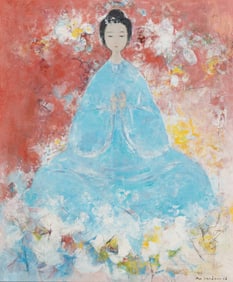 Vu Cao Dam (Vietnamese, 1908-2000) Divinité, 1968