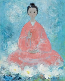 Vu Cao Dam (Vietnamese, 1908-2000) Divinité