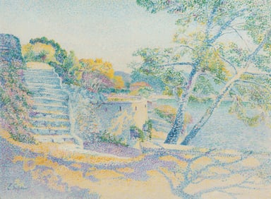 Louis Gaidan (French, 1847-1925) Le Cap Brun, circa 1900