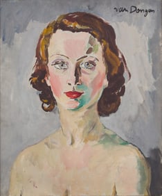 Kees van Dongen (Dutch/French, 1877-1968) Portrait of Dora, 1935