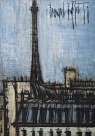 Bernard Buffet (French, 1928-1999) La Tour Eiffel, 1958