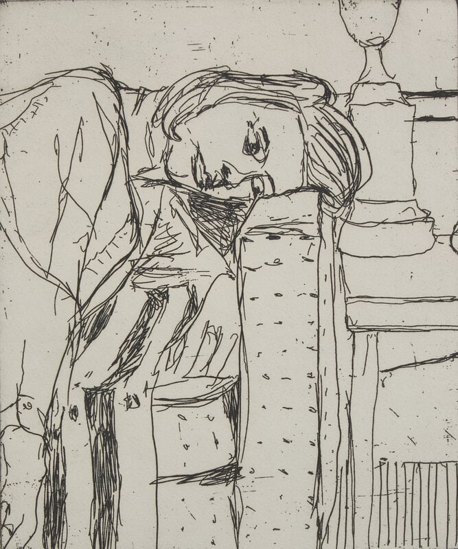 Richard Diebenkorn
(American, 1922-1993)
#25 (from 41 Etchings and Drypoints), 1965 (1 of 3)