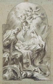 Alessandro Magnasco (Italian, 1667-1749) The Nativity