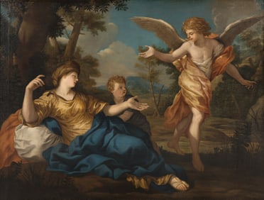 After Pietro Berretini, called Pietro da Cortona (Italian, 1596-1669) The Angel Appearing to Hagar
