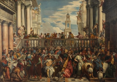After Paolo Veronese (Italian, 1528-1588) The Wedding Feast at Cana
