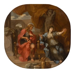 Attributed to Jacques Antoine Friquet de Vauroze (French, 1648-1716) Apollon et Thalie, Muse de la