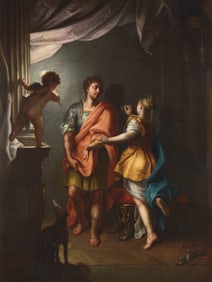 Jean Raoux (French, 1677-1734) L'Invention de la Peinture (Dibutade Faisant le Portrait de son