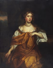 Follower of Sir Peter Lely (British, 1618-1680) Portrait of Annabella Grey, Ninth Countess of Kent,
