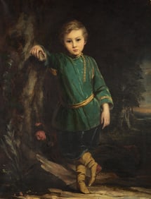 Christina Robertson (British, 1796-1854) Portrait of Nikolai Alekseevich Stolypin, 1849