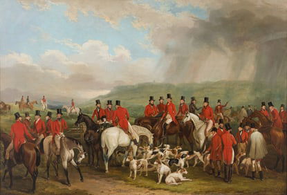 Sir Francis Grant (British, 1803-1878) The Meet