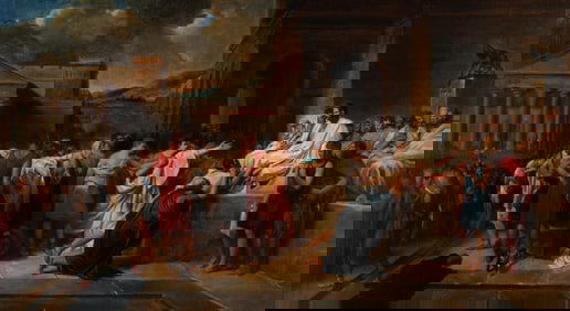 Guillaume Guillon-Lethière (French, 1760-1832) Brutus Condemning His Sons to Death