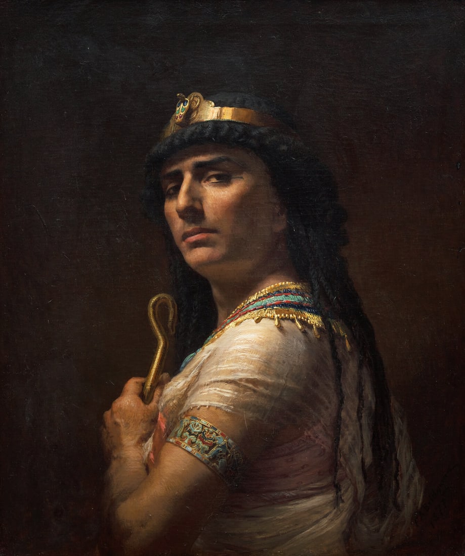 Frederick Arthur Bridgman  (American, 1847-1928) An Egyptian Priest, 1877 (1 of 7)