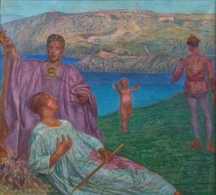 P.H. Kristian Zahrtmann (Danish, 1843-1917) Nazareth