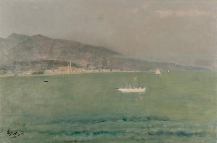 Alfred Stevens (Belgian, 1823-1906) Menton, Après-Midi, 1894