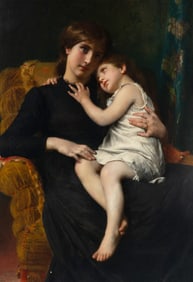 Léon Jean Basile Perrault (French, 1832-1908) Deux Soeurs