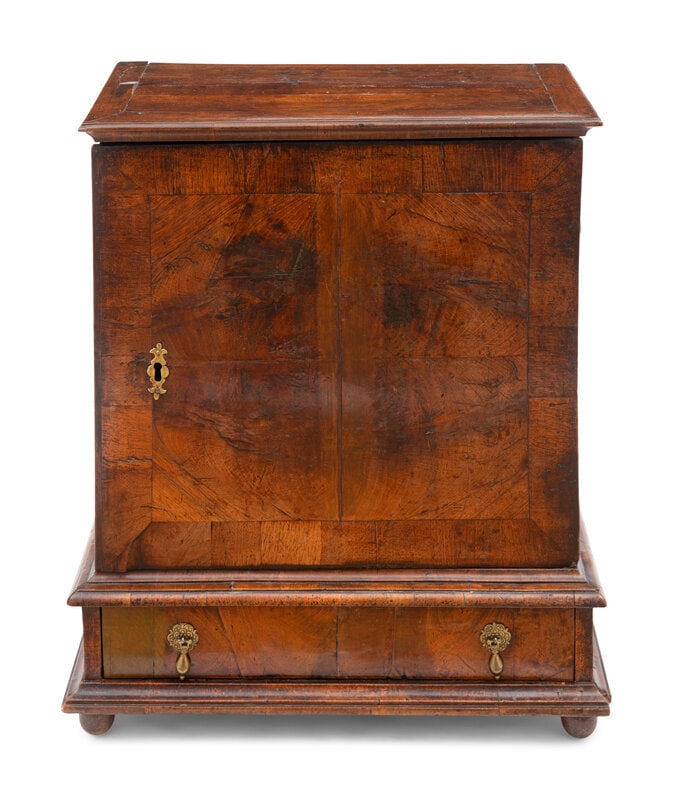A William and Mary Walnut Table Cabinet (1 of 2)